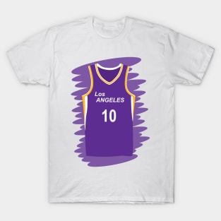 Los Angeles Sparks uniform number 10 T-Shirt